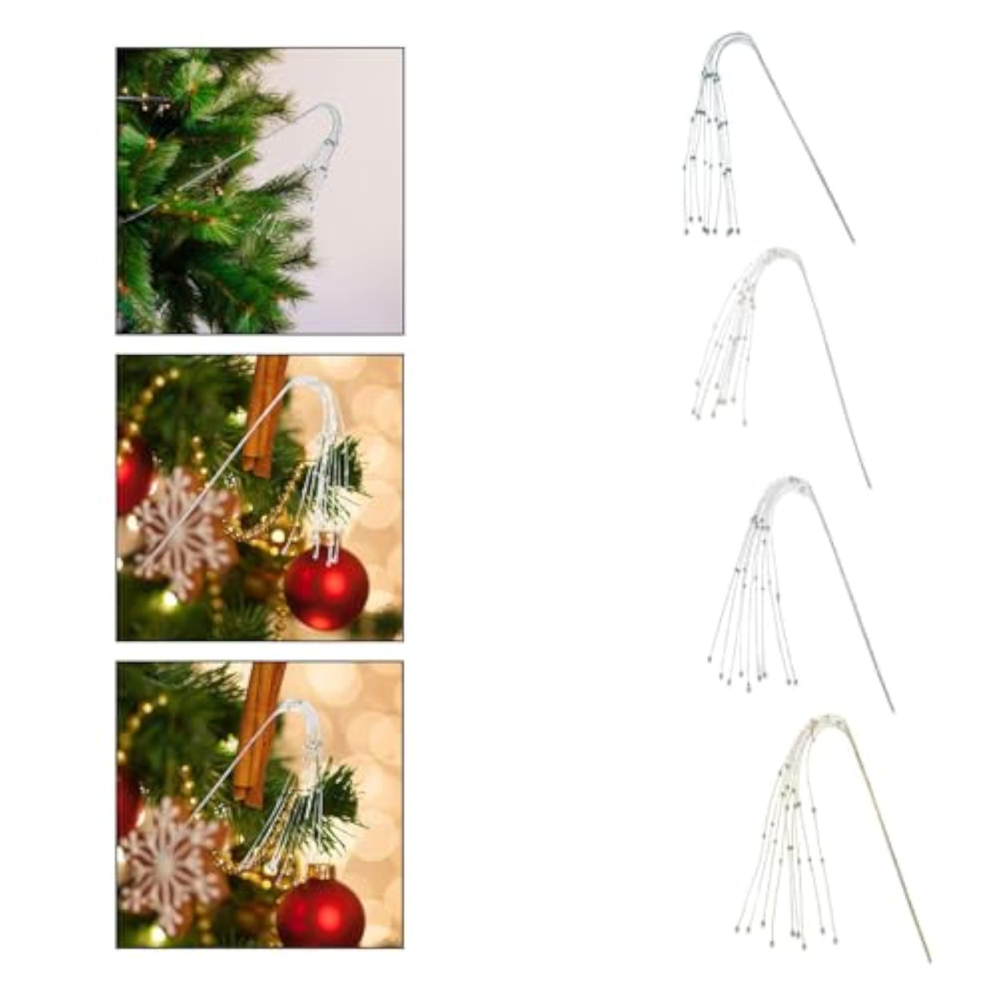 Blue Xmas Chain String for Birthday and New Year Parties